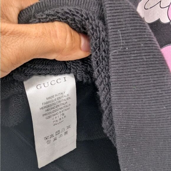Gucci Black Graphic Sweatshirt - Picture 5 of 6